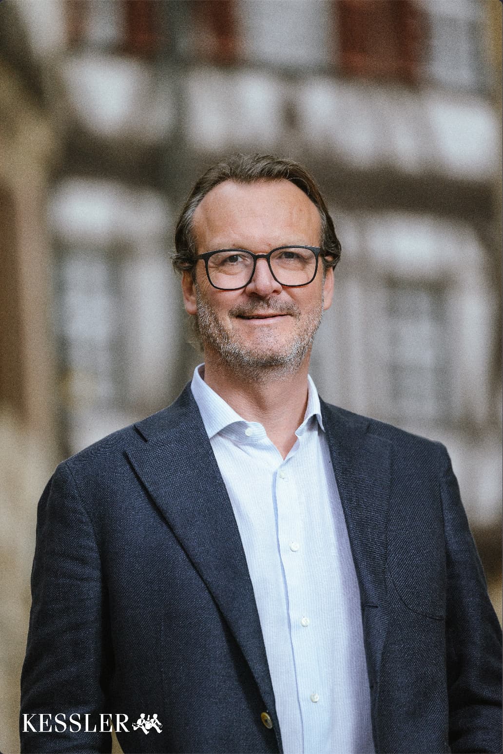 Porträt von Christopher Baur, CEO von KESSLER Sekt